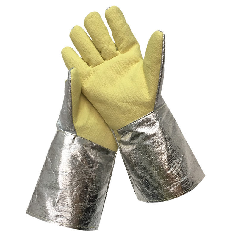 Yellow Aramid Aluminum Coating - Heat Resistant Glove review and price