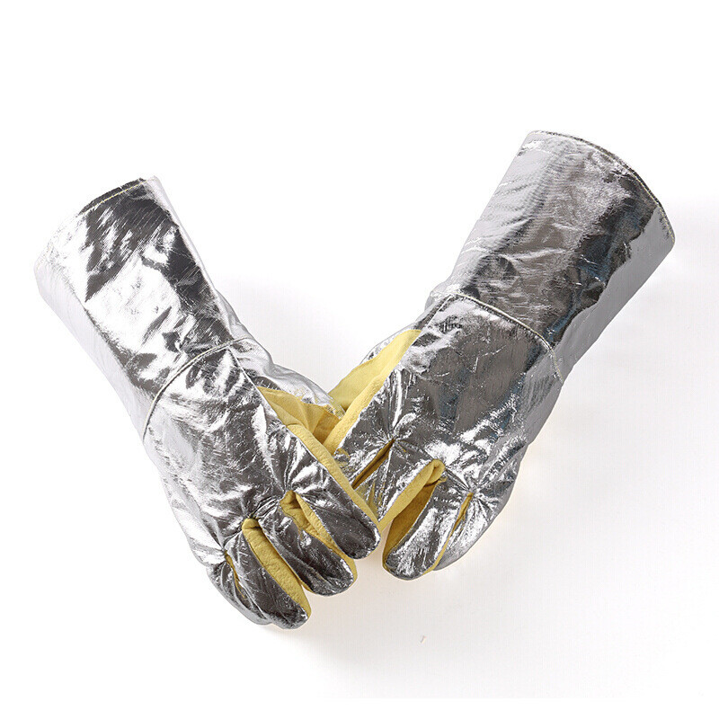Yellow Aramid Aluminum Coating - Heat Resistant Glove review and price
