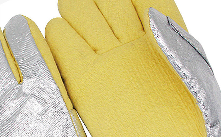 Yellow Aramid Aluminum Coating - Heat Resistant Glove review and price