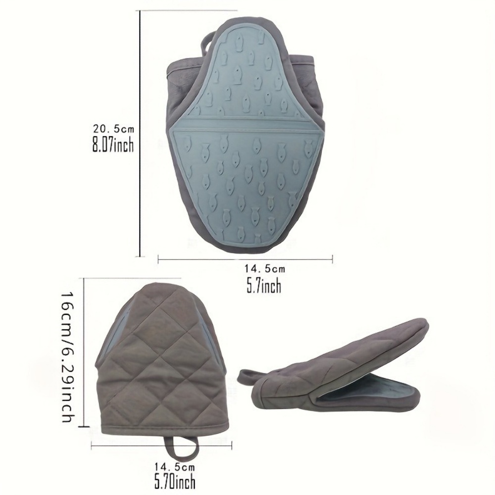 1PC Fish Shaped Silicone Anti  - Oven Mitt Silicone review and price