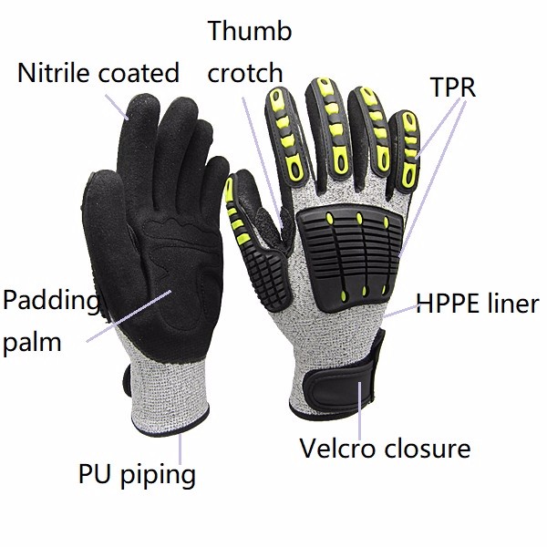 Heavy Duty Work Gloves Anti-Cu - Work Glove Impact review and price