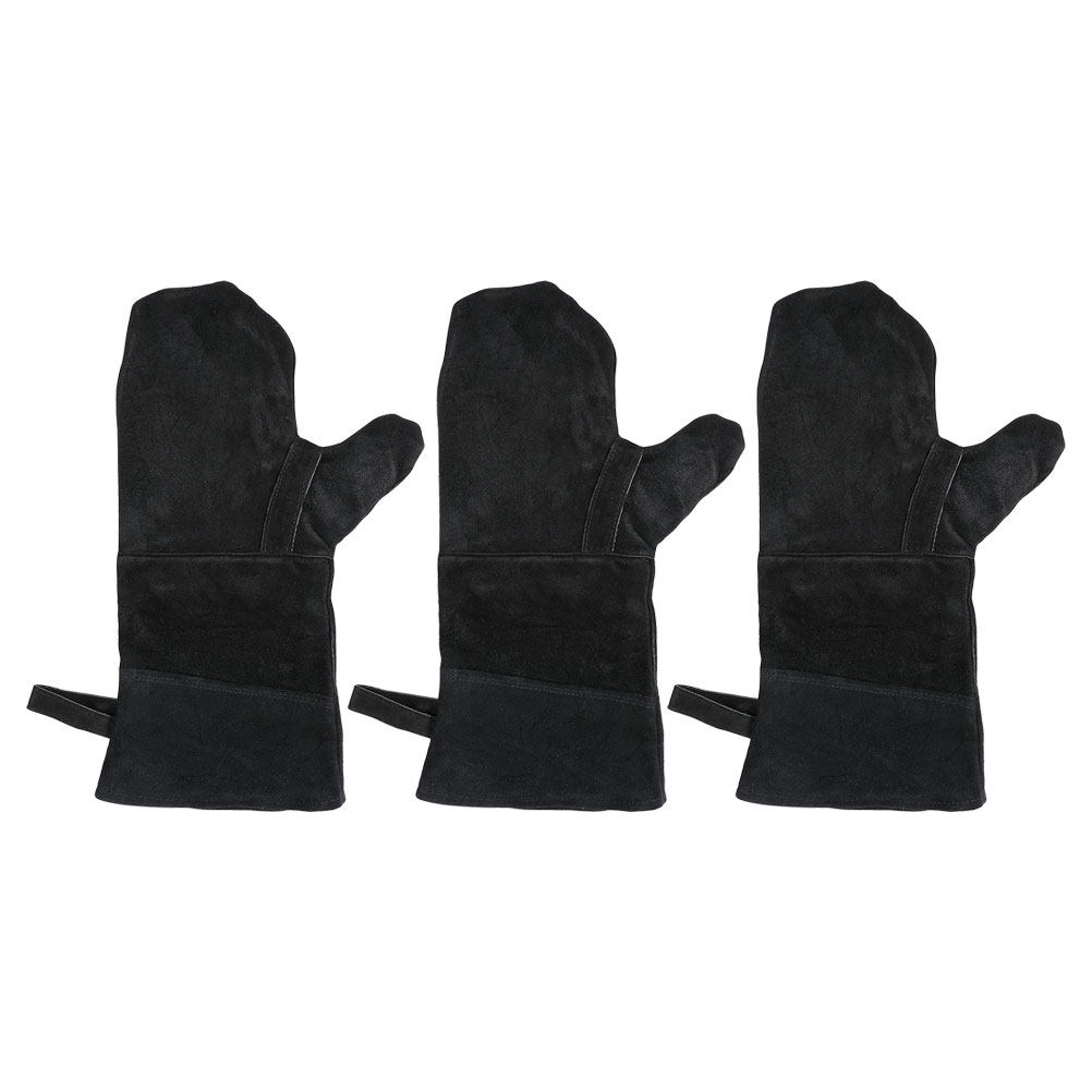 3Pcs Black Heat Resistant Oven - Heat Resistant Glove review and price