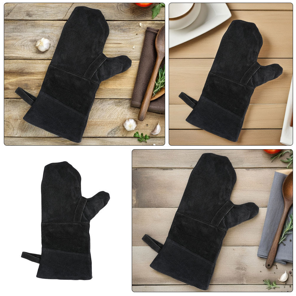 3Pcs Black Heat Resistant Oven - Heat Resistant Glove review and price