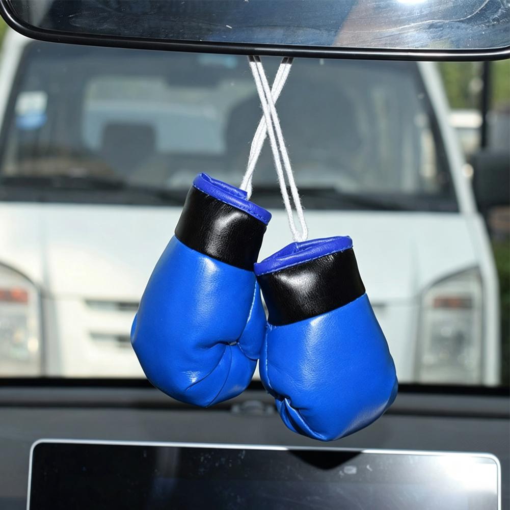 Mini Boxing Gloves Car Rearvie - Leather Driving Glove review and price