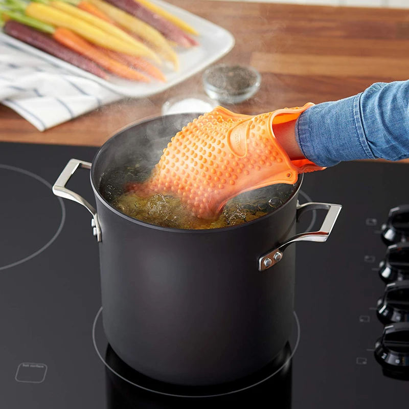 BBQ Silicone Grilling gloves B - Oven Mitt Silicone review and price