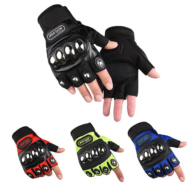 Half Finger Protective Motorcy - Motorcycle Glove Knuckle review and price