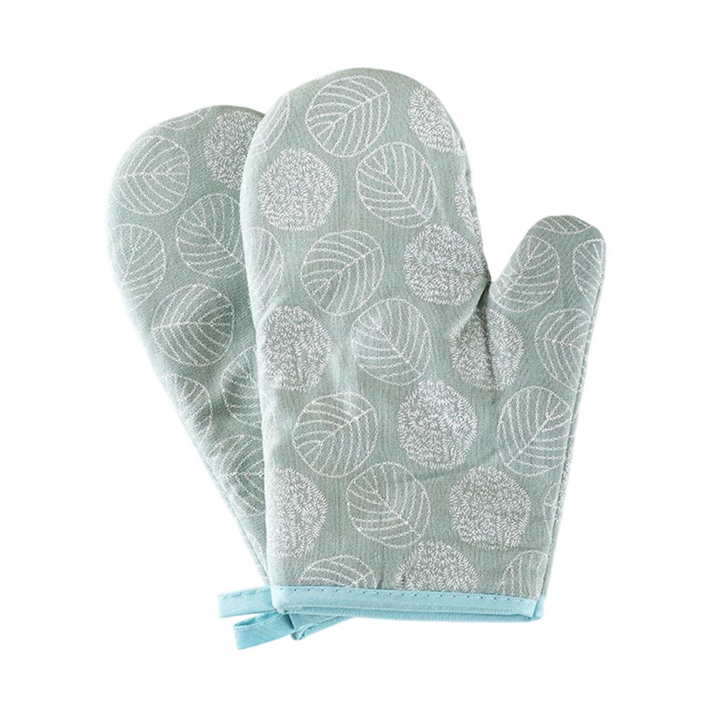 2Pcs Heat Resistant Oven Glove - Oven Mitt Silicone review and price